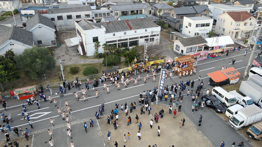 魚吹八幡神社秋季祭礼